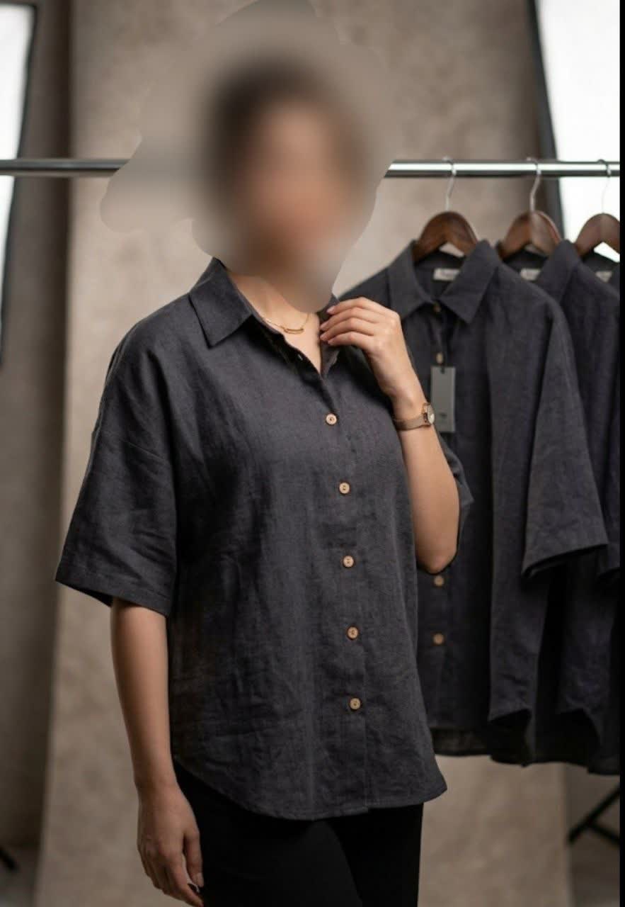 شومیز باکسی لنین نخی